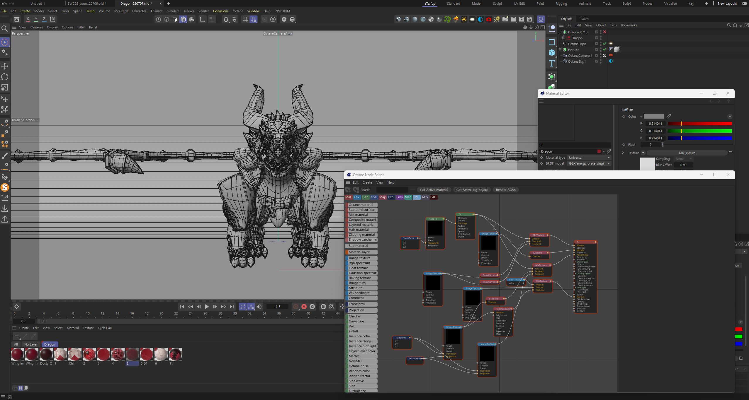 Process D - Lighting Setup